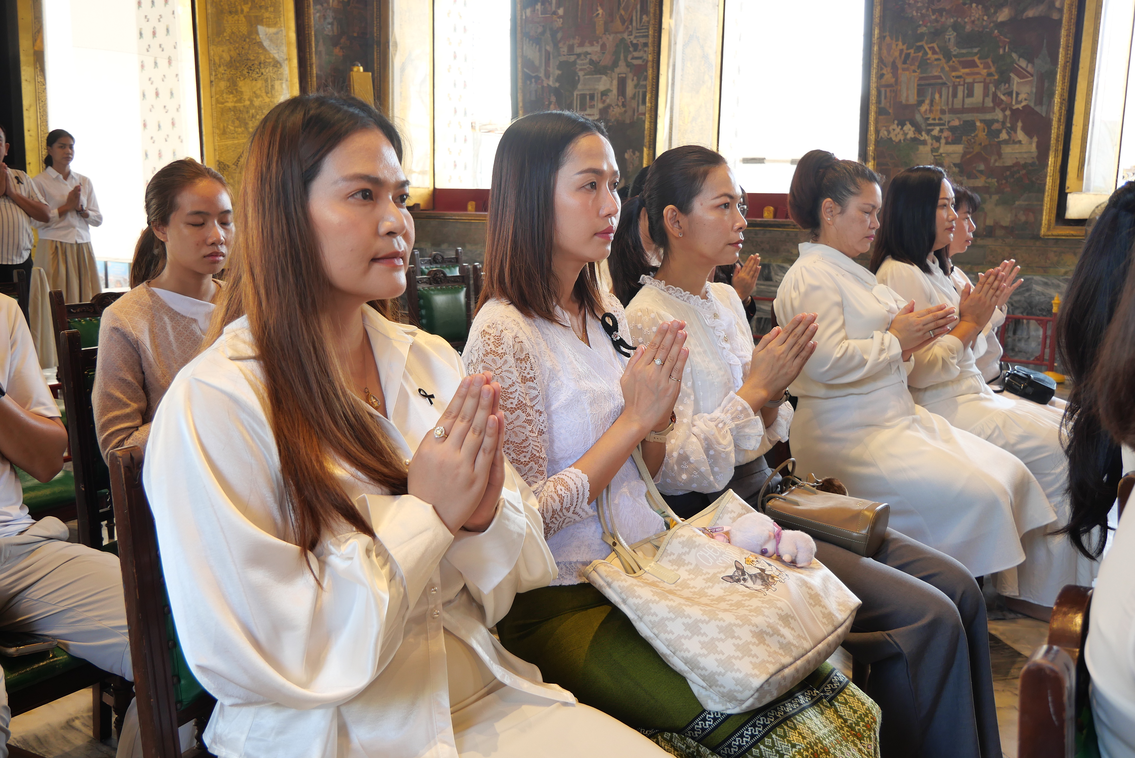title - ปลัดกระทรวงเกษตรและสหกรณ์ พร้อมด้วยคณะผู้จัดเตรียมงานพระราชพิธีพืชมงคลจรดพระนังคัลแรกนาขวัญ ประจำปี ๒๕๖๙ ทำบุญถวายผ้าไตรและเครื่องไทยธรรม